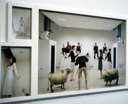 The Last Judgment (details), inkjet prints on paper, 106 × 408 cm, 2008.